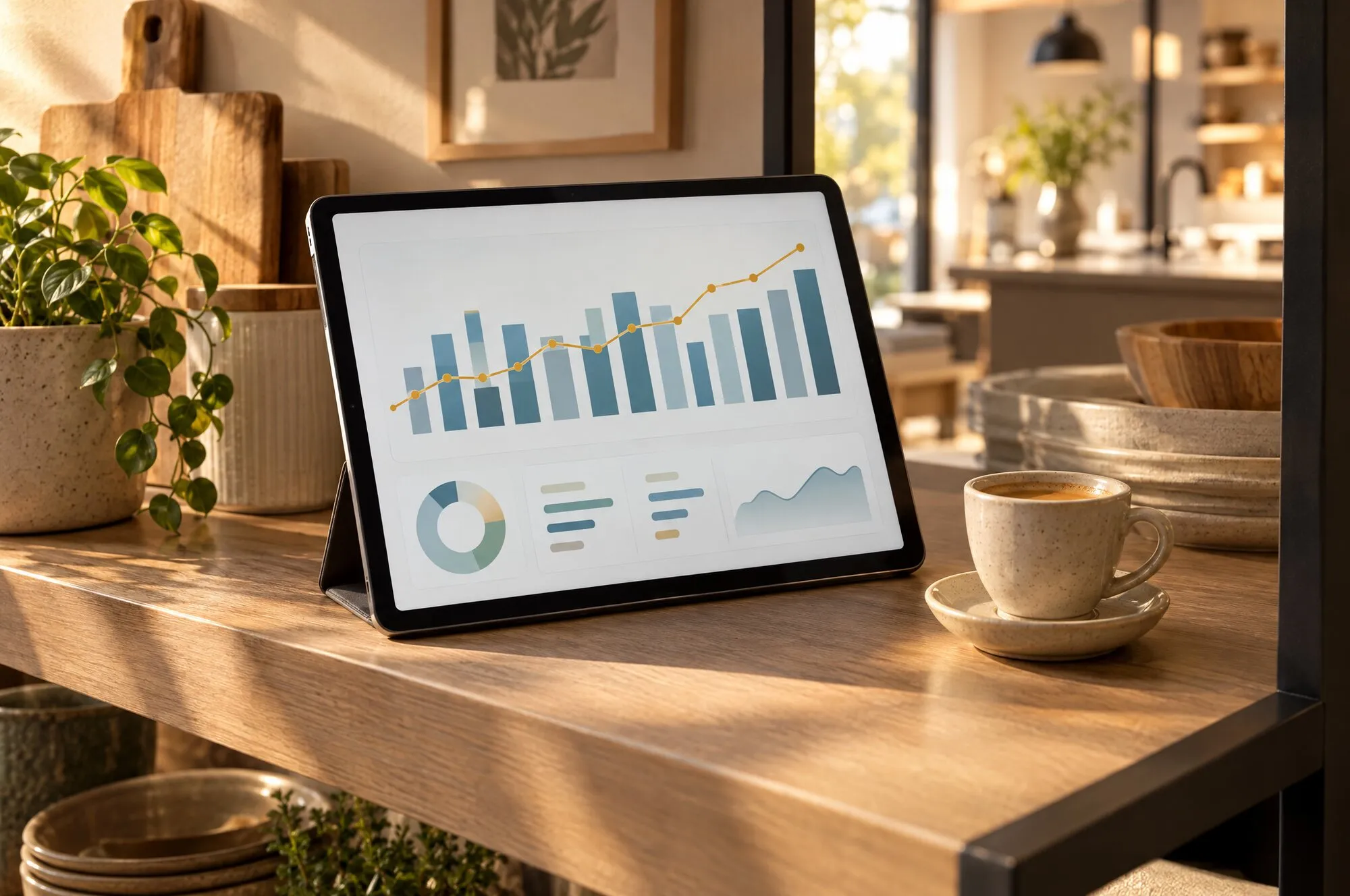 Dashboard costo per lead per campagna, vista mensile