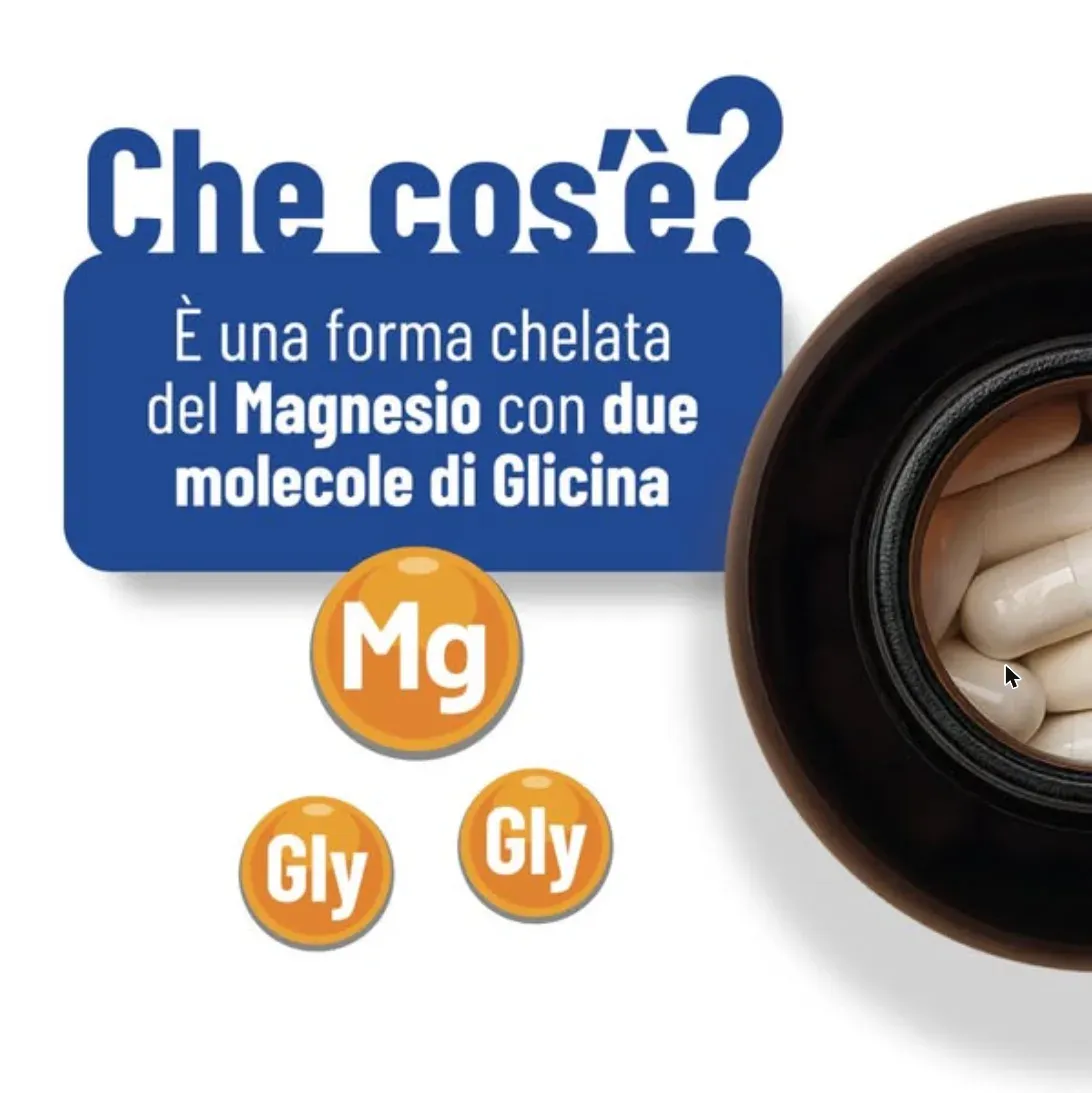 Carosello sul Magnesio Bisglicinato: che cos'è