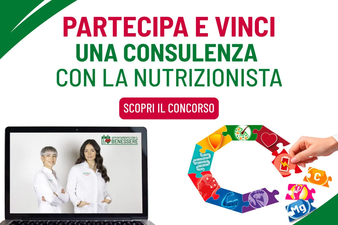 Concorso Equilibra per vincere una consulenza con la nutrizionista