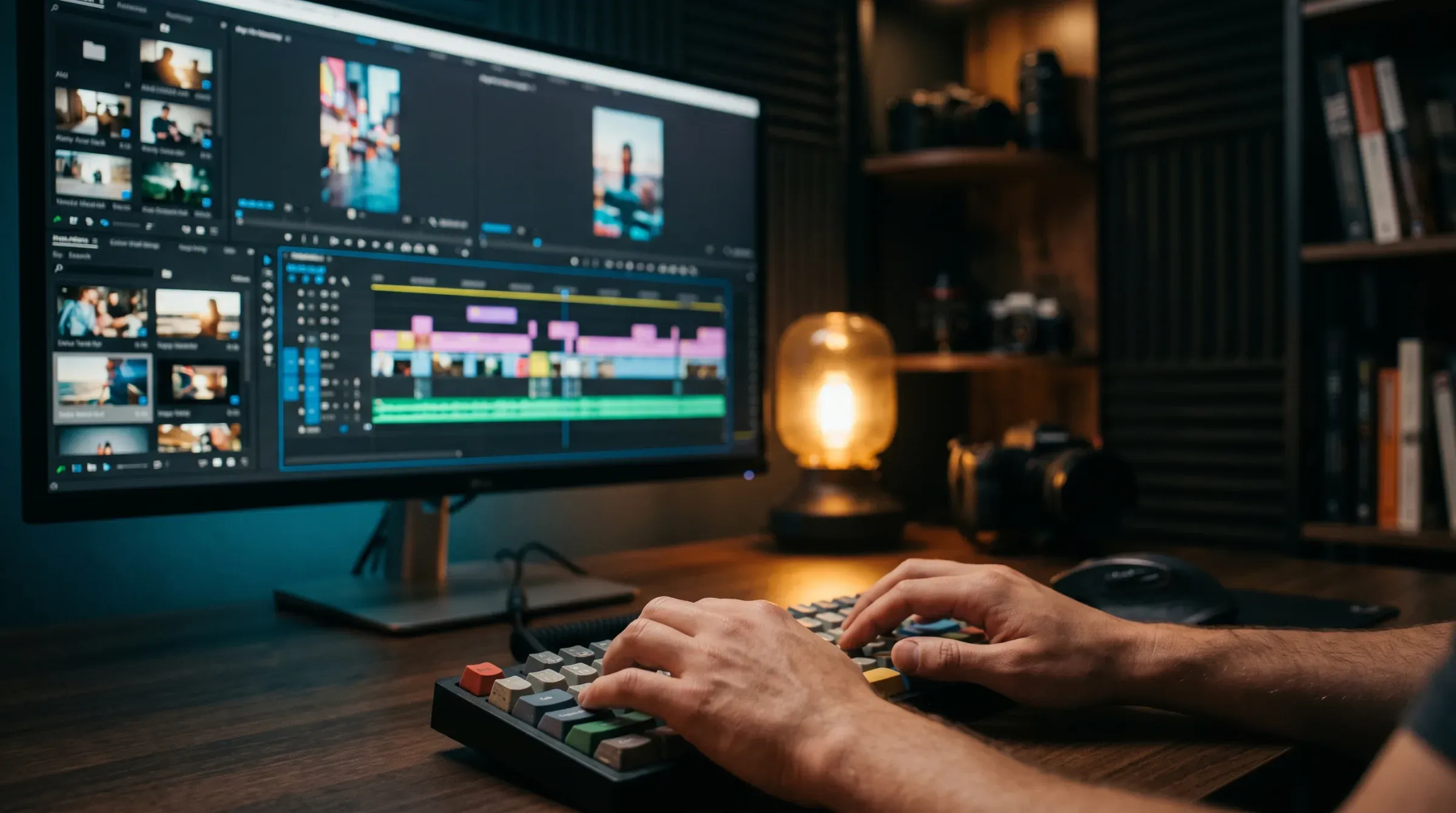Montaggio video di clip verticali per i social