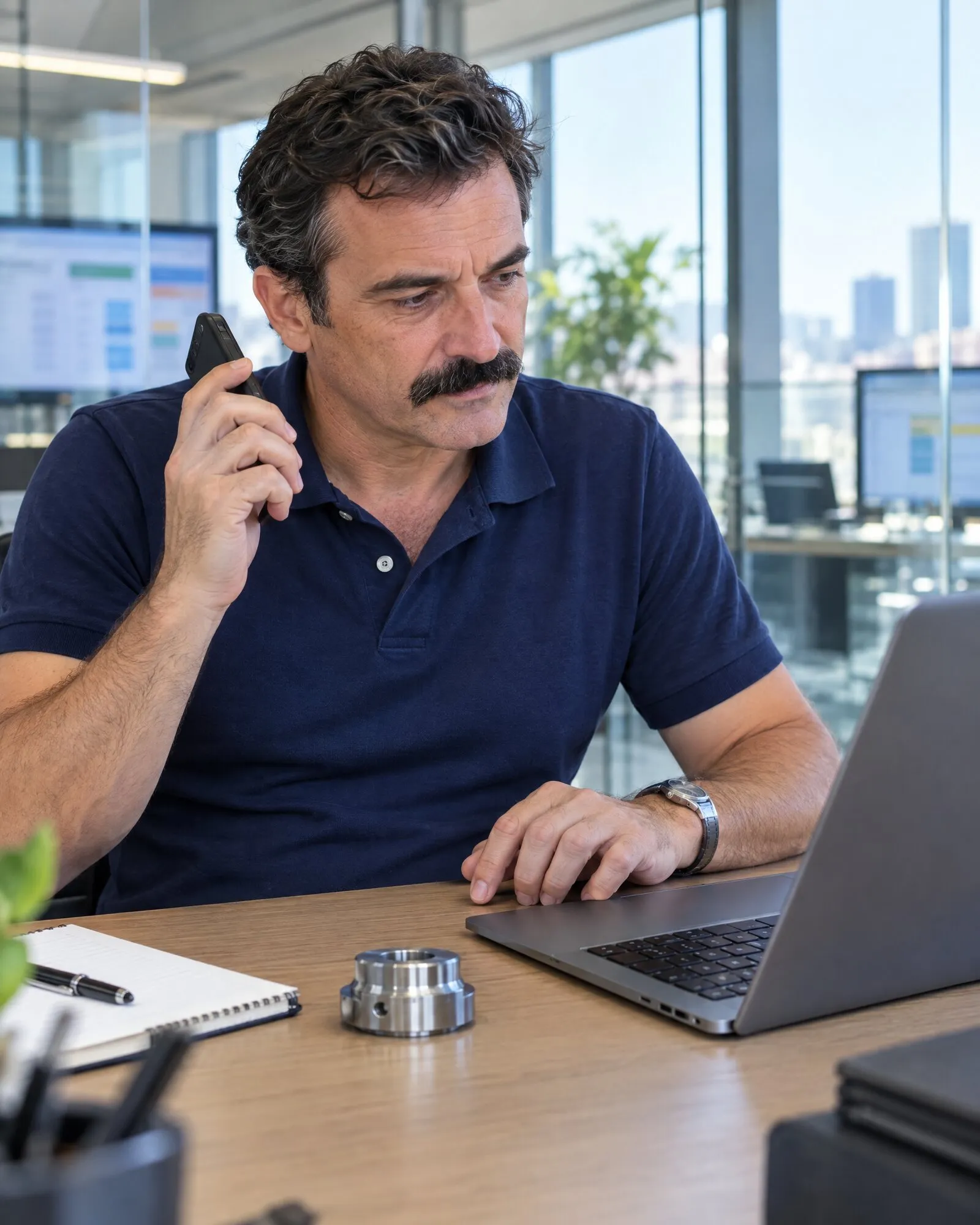 Dopo la chiamata il commerciale aggiorna la trattativa nel CRM