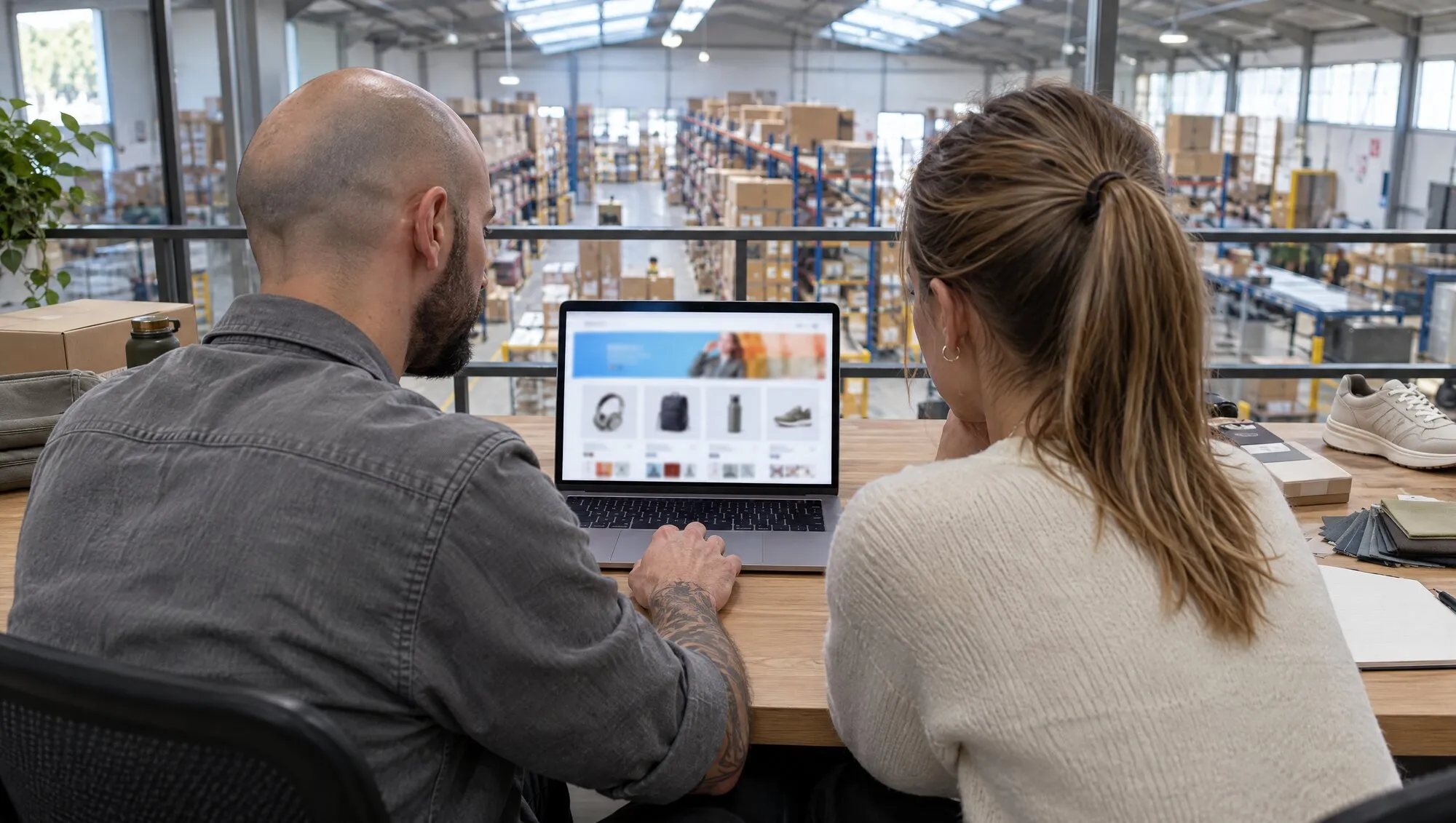 Revisione di una campagna Performance Max con catalogo prodotti e gruppi di asset