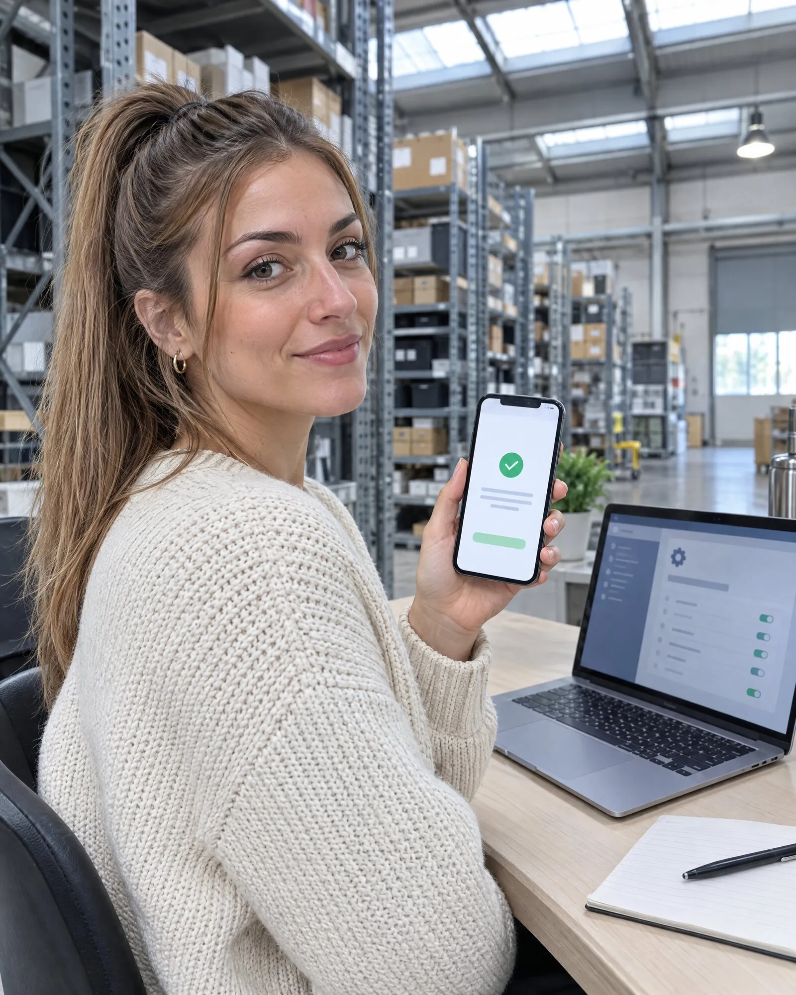 Verifica delle conversioni: modulo inviato sul telefono e impostazioni sul portatile