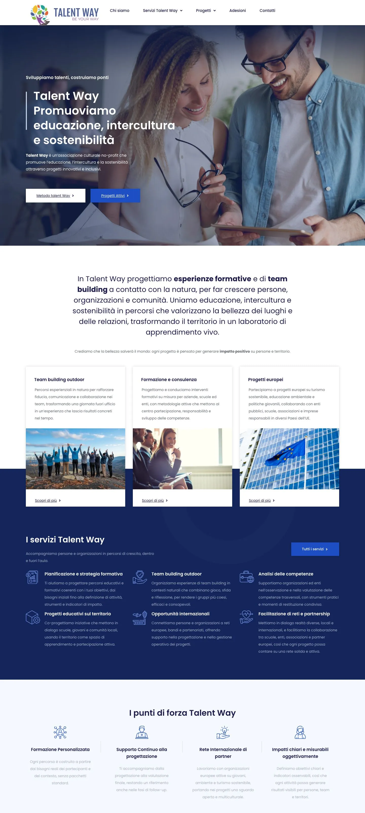 Pagina completa di talentway.it