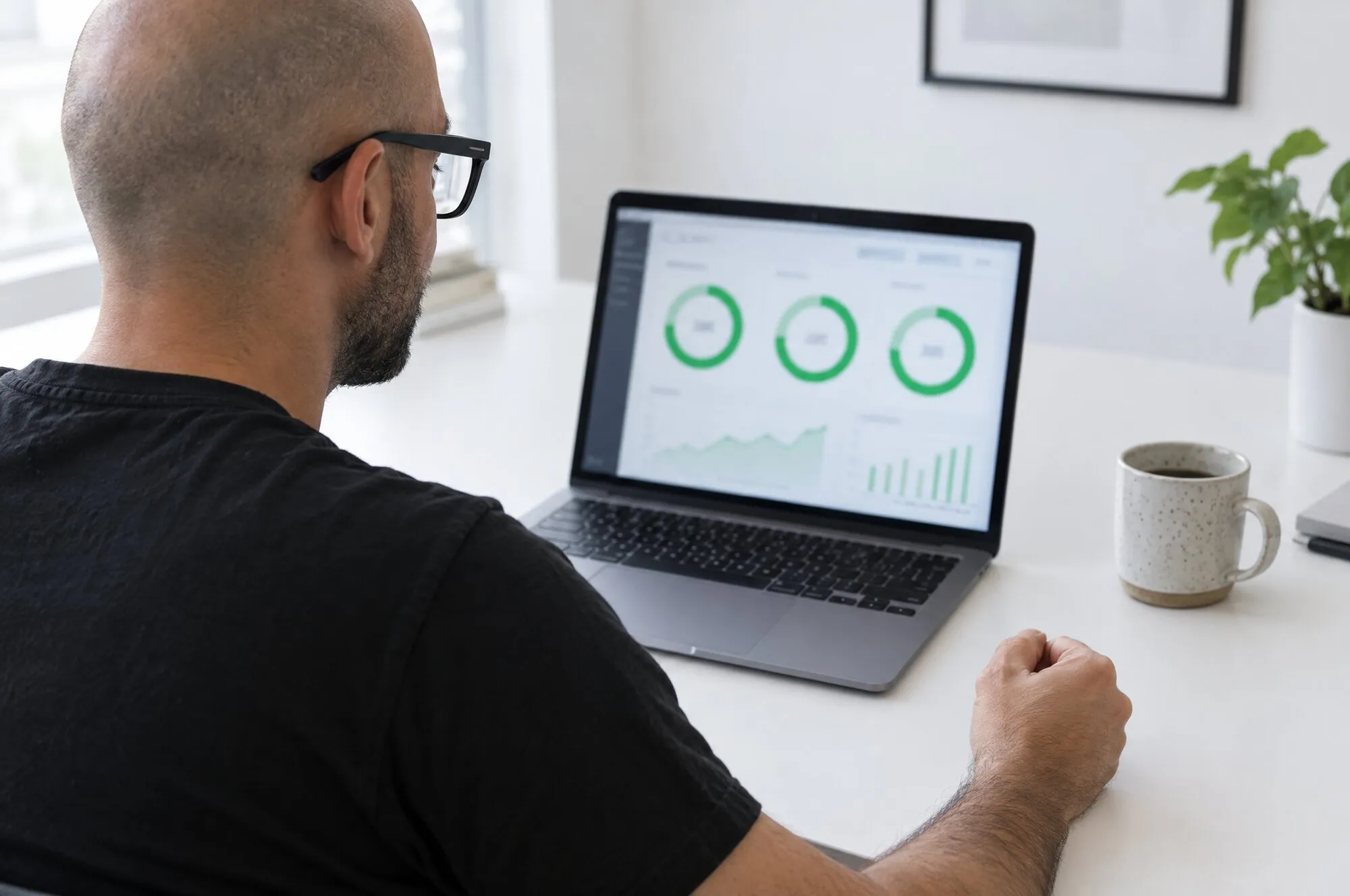 Report Core Web Vitals con i valori in verde